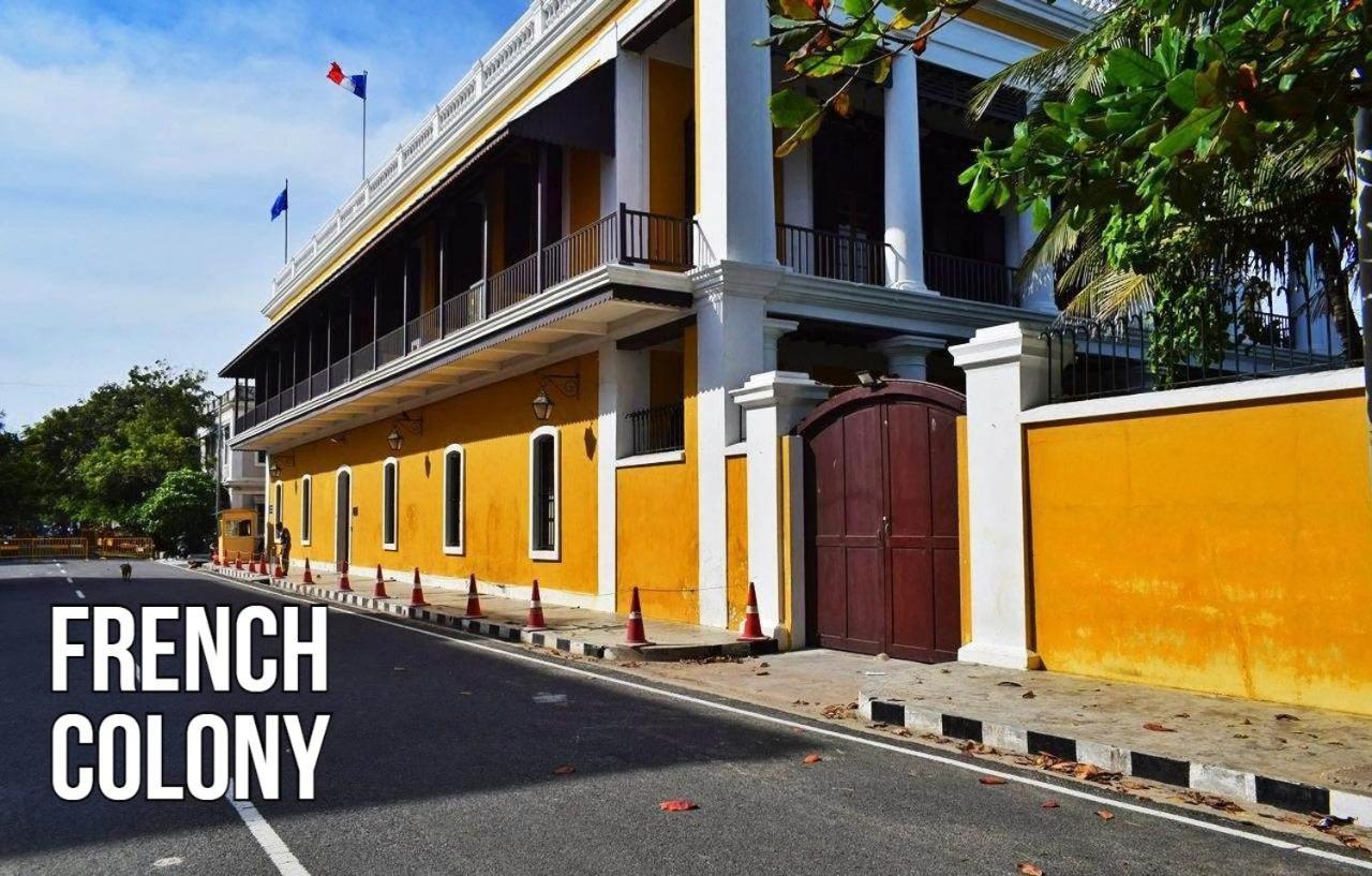 Pv Cottages Serenity Beach Pondicherry Exterior foto