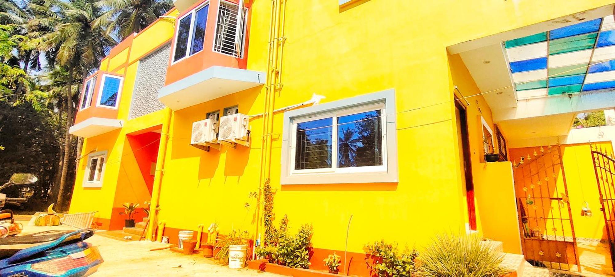 Pv Cottages Serenity Beach Pondicherry Exterior foto